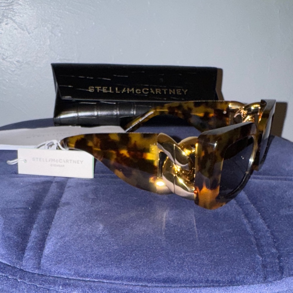 Stella McCartney Brown Tortoise Sunglasses
